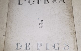 Livre l'Opéra de Pics par SAMIVEL chez Arthaud