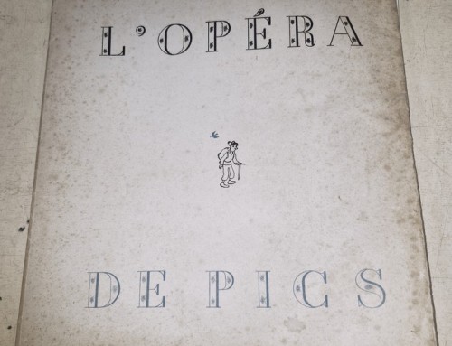 Livre l&rsquo;Opéra de Pics par SAMIVEL chez Arthaud