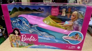 Barbie avec Hors-bord neuf