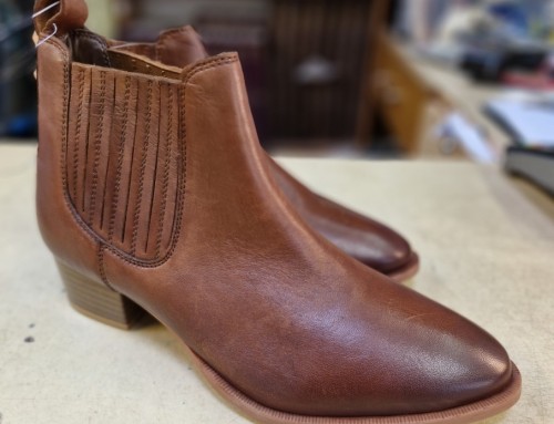 Bottines neuves en cuir T40