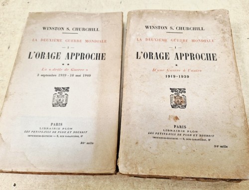 Livres « L&rsquo;Orage Approche » de W. CHURCHILL tomes 1&2