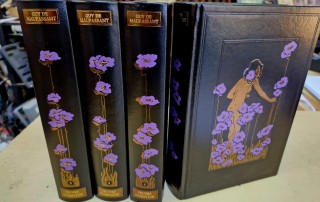 Livres Guy de MAUPASSANT tomes 1 à 4 aux éditions Jean de BONNOT