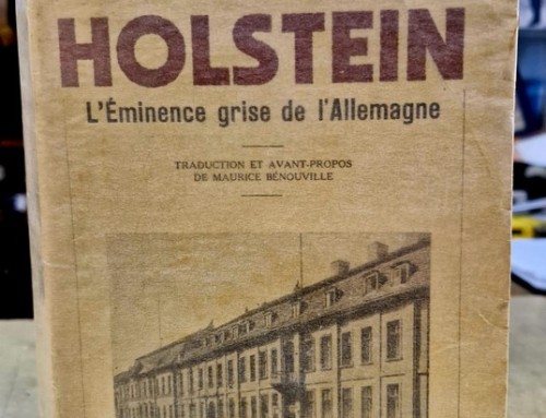 Livre HOLSTEIN l&rsquo;éminence grise de l&rsquo;Allemagne  par Joachim Von Kürenberg