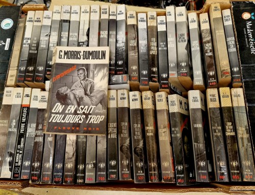Lot de livres d&rsquo;espionnages des 60&rsquo;s éditions Fleuve Noir