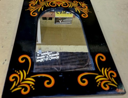 Miroir à motifs bigoudens