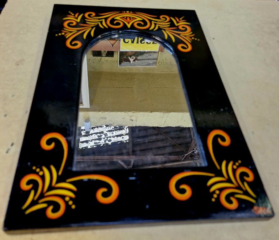 Miroir à motifs bigoudens