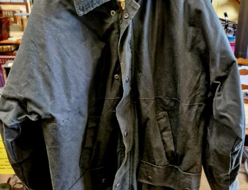 Grande veste kaki imperméabilisée