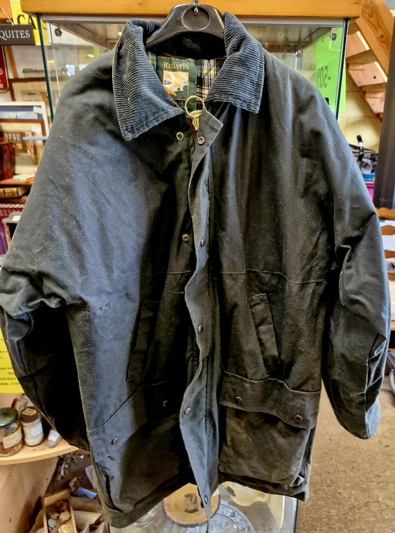 Grande veste kaki imperméabilisée