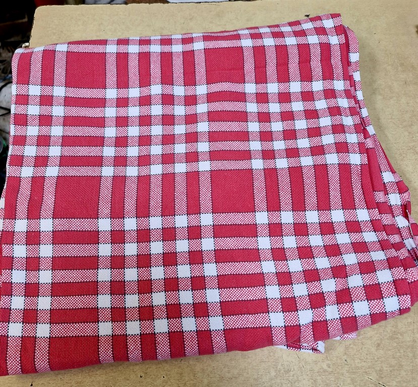 Nappe vintage à carreaux