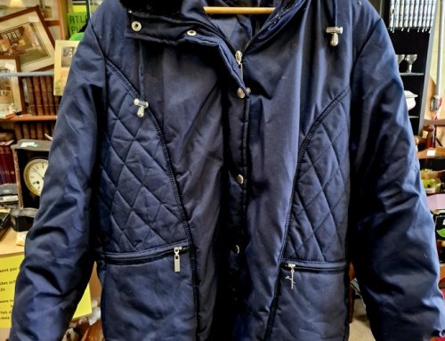 Doudoune bleu marine