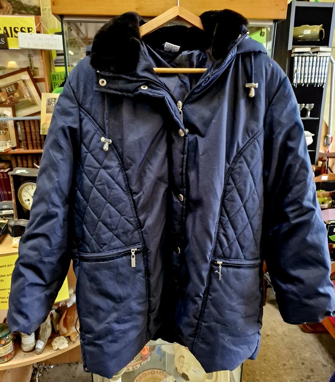 Doudoune bleu marine