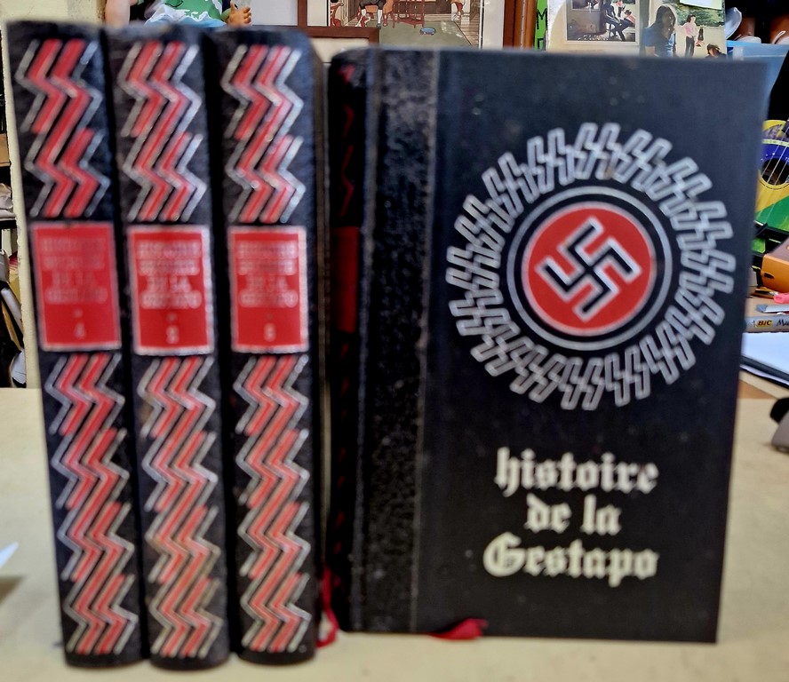Livres Histoire de la Gestapo en 4 volumes