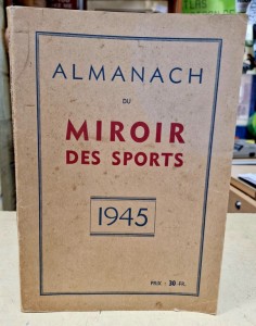 Almanach du miroir des sports 1945