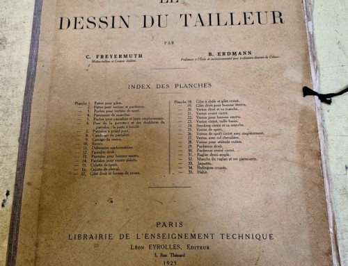 Livret du métier  « Le dessin du tailleur »