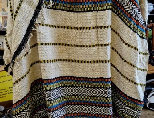 Tapis oriental en coton