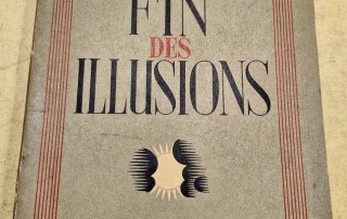 Livre "La fin des illusions" l"an 40