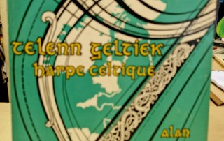 Vinyl Telenn Geltieg harpe celtique par Alan Cochevelou