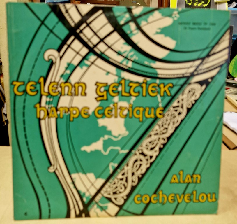 Vinyl Telenn Geltieg harpe celtique par Alan Cochevelou