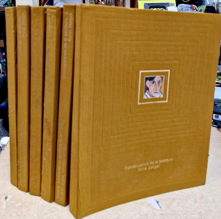 Livres "Connaissance de la Peinture" par René Berger en 12 tomes et 6 volumes