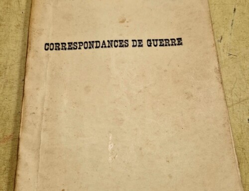 Livre « Correspondance de Guerre » par Jacques ROBICHON