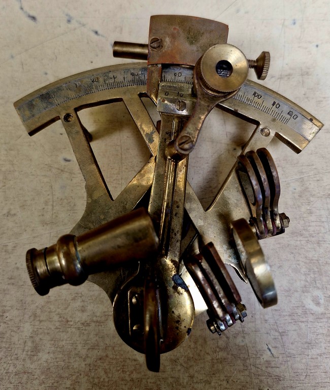 Sextant décoratif PM en laiton