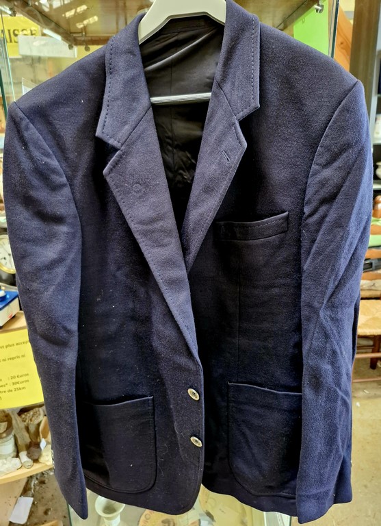 Veste bleu marine en laine