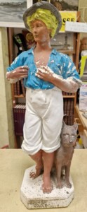 Statue en plâtre