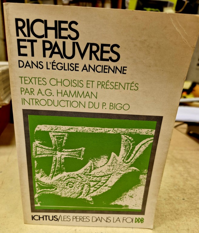 Livre "Riches et Pauvres dans l'église ancienne"