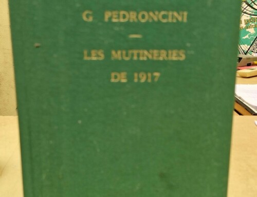 Livre les mutineries de 1917 par G. PEDRONCINI