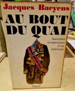 Livre "Au bout du Quai" par Jacques Baeyens