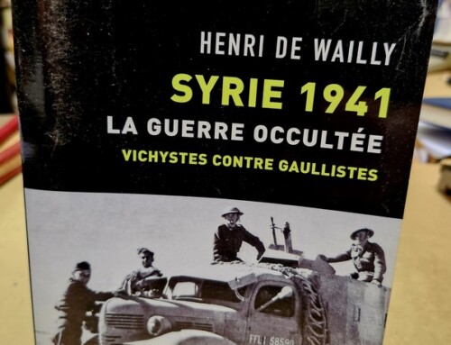 Livre « Syrie 1941 » par Henry de Wailly