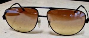 Lunettes solaires vintage pour homme