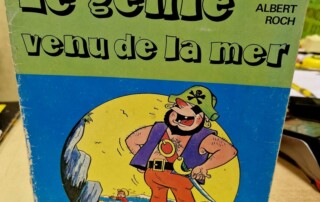 Bande dessinée "Le Génie Venu de la Mer" par Albert ROCH