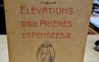 Livre "Élévations, prières et pensées" par Gratry