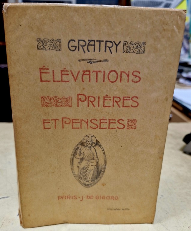 Livre "Élévations, prières et pensées" par Gratry