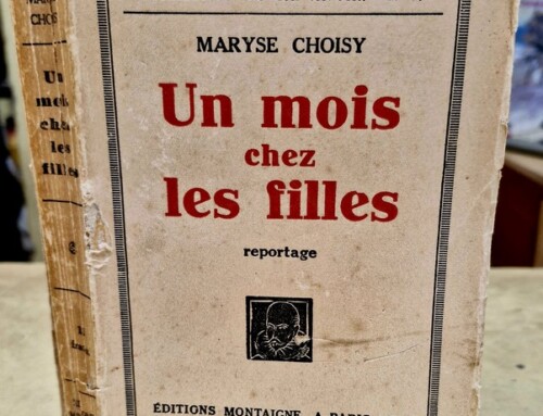 Livre « Un mois chez les Filles » par Maryse Choisy