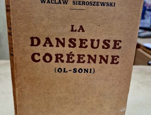 Livre « La Danseuse Coréenne » par Waclaw Sieroszewski