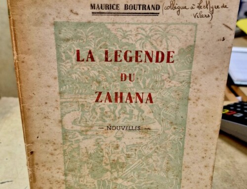 Livre Nouvelles « La Légende du Zahana » par Maurice BOUTRAND