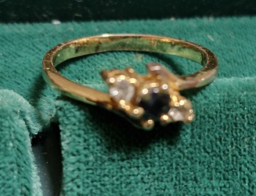 Bague plaquée or