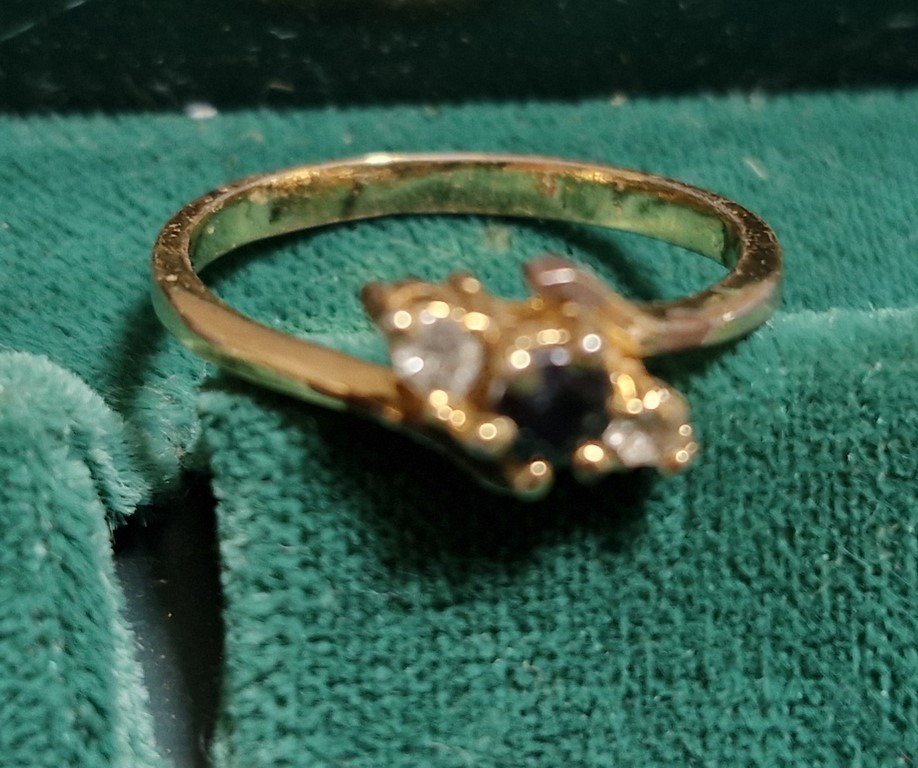 Bague plaquée or
