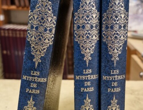 Livres « Les Mystères de Paris » d&rsquo;Eugène SUE en 3 volumes