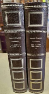 Livres "Les Frères Karamazov" de Dostoïevski en 2 volumes
