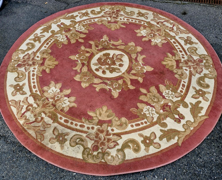 Tapis rond