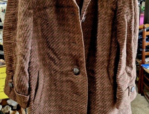 Manteau vintage en laine