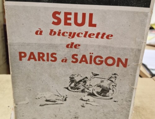 Livre « Seul à bicyclettede PARIS à SAÏGON » par Lionel BRANS