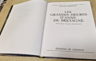 Livre "Les Grandes Heures d'Anne de Bretagne"