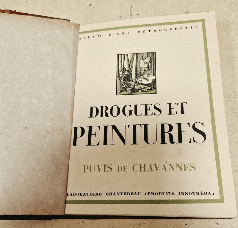 Livre "Drogues et peintures" Puvis de Chavannes