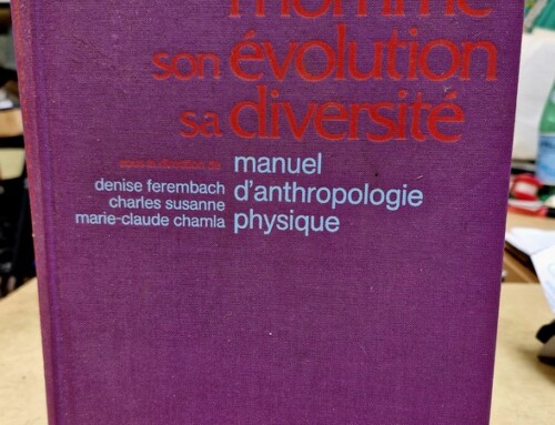 Livre L&rsquo;Homme son évolution sa diversité manuel d&rsquo;anthropologie physique