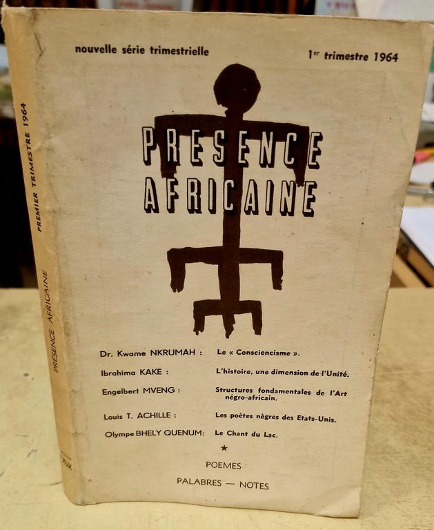 Revue "Présence africaine" XLIX du 1er trimestre 1964