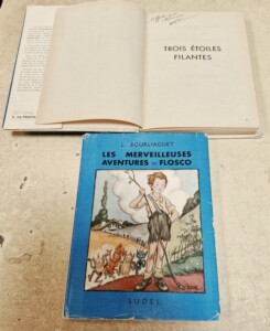 Livres Les Merveilleuses Aventures de FLOSCO "Trois étoiles filantes" et "Trois voiles claquantes"